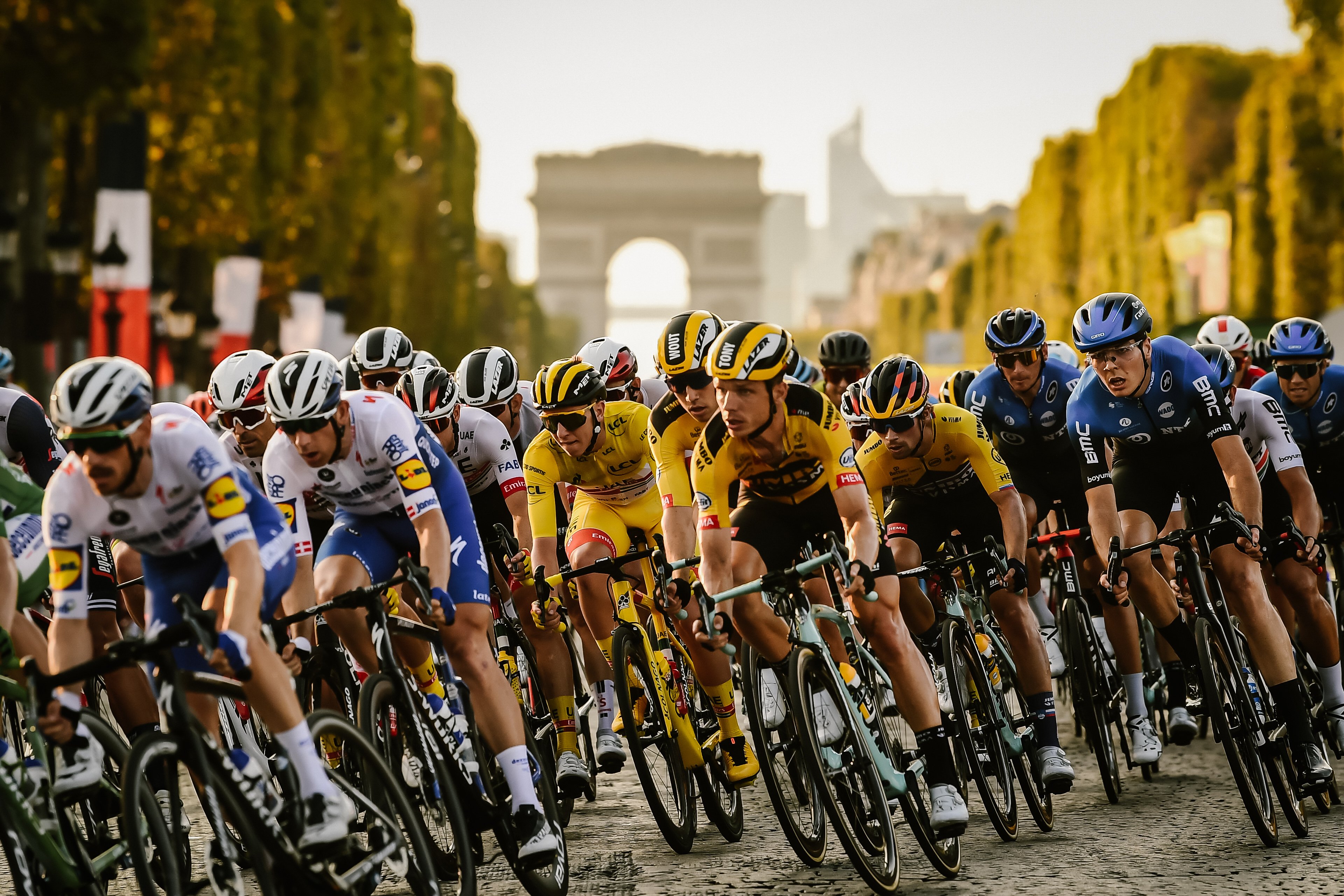 Yellow Jersey home, along with Young Rider and Polka-dots