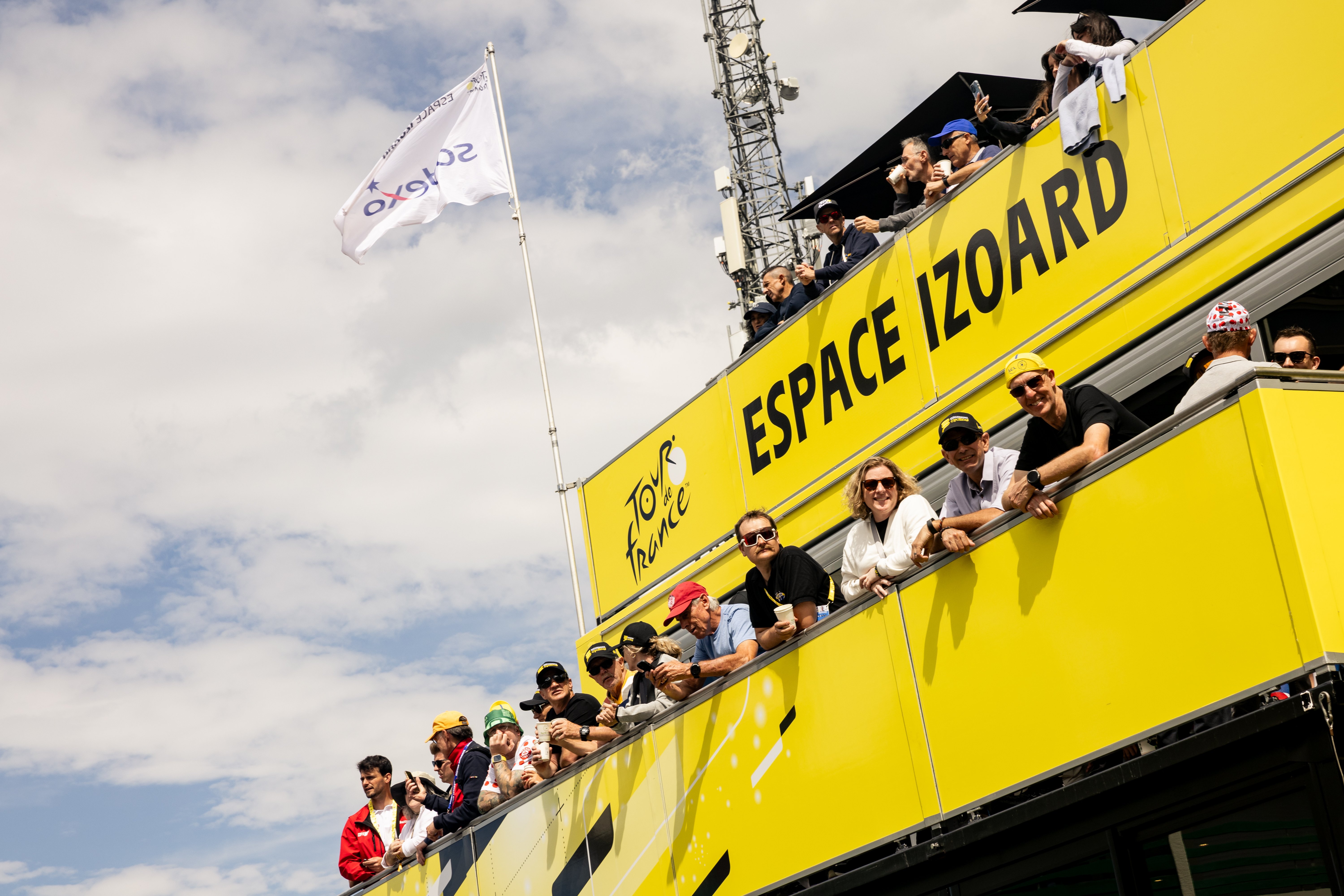 Tour de France Espace Izoard viewing platform, 2024