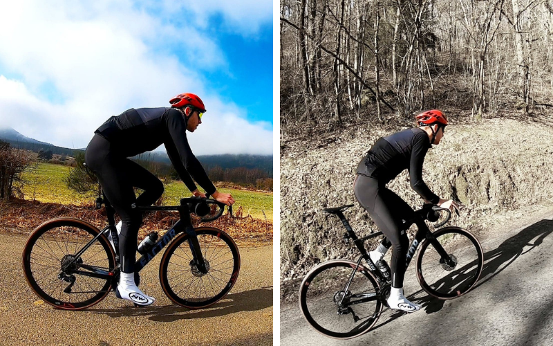 lost 30kg in few months from cycling