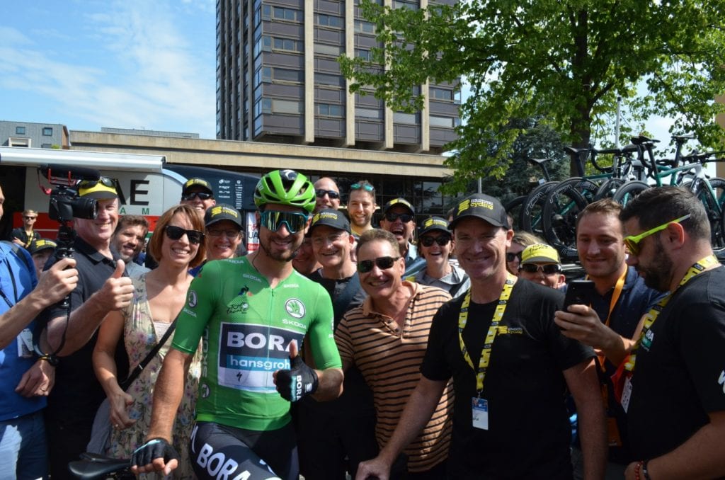 Stu and a snap with our guests