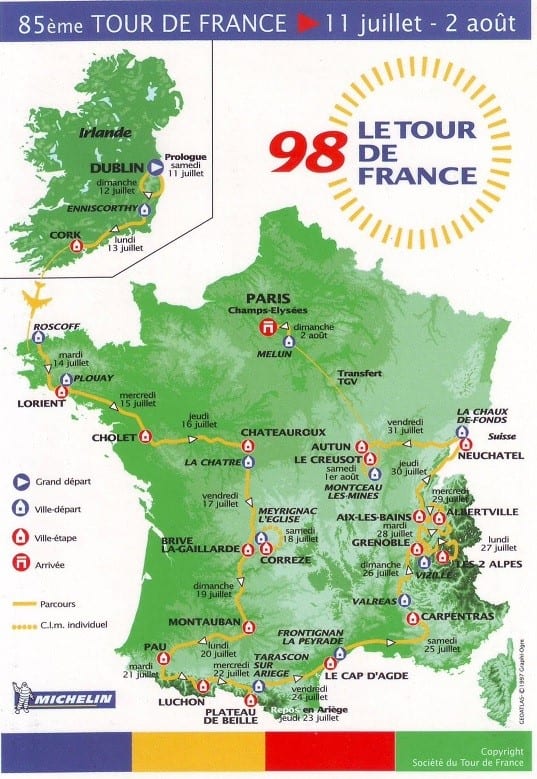 my 1998 TDF Experience