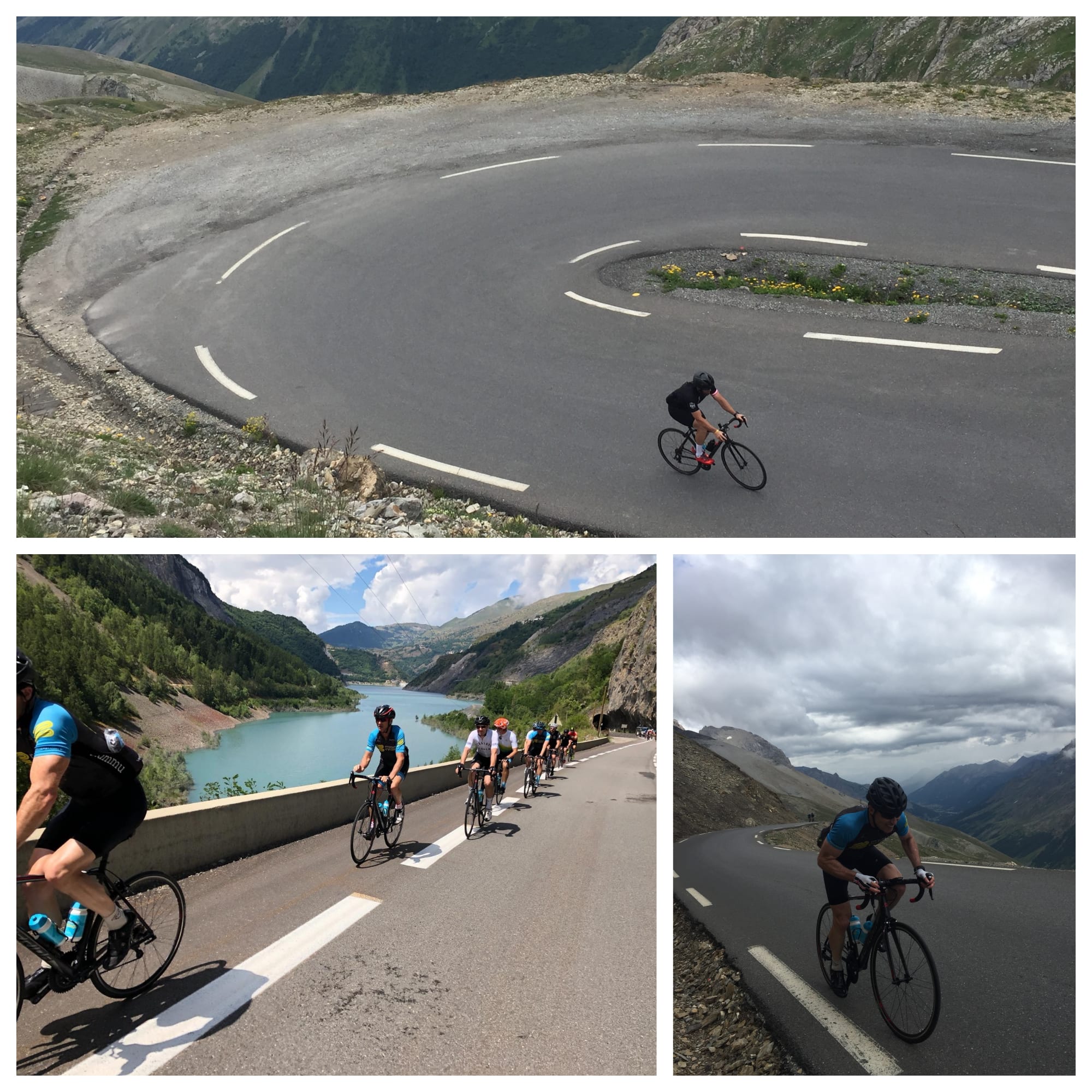 Tour de France summit of the epic 25km climb