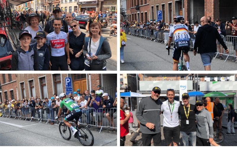 Aussie favourite, Richie Porte and former team mate, Andy Schleck