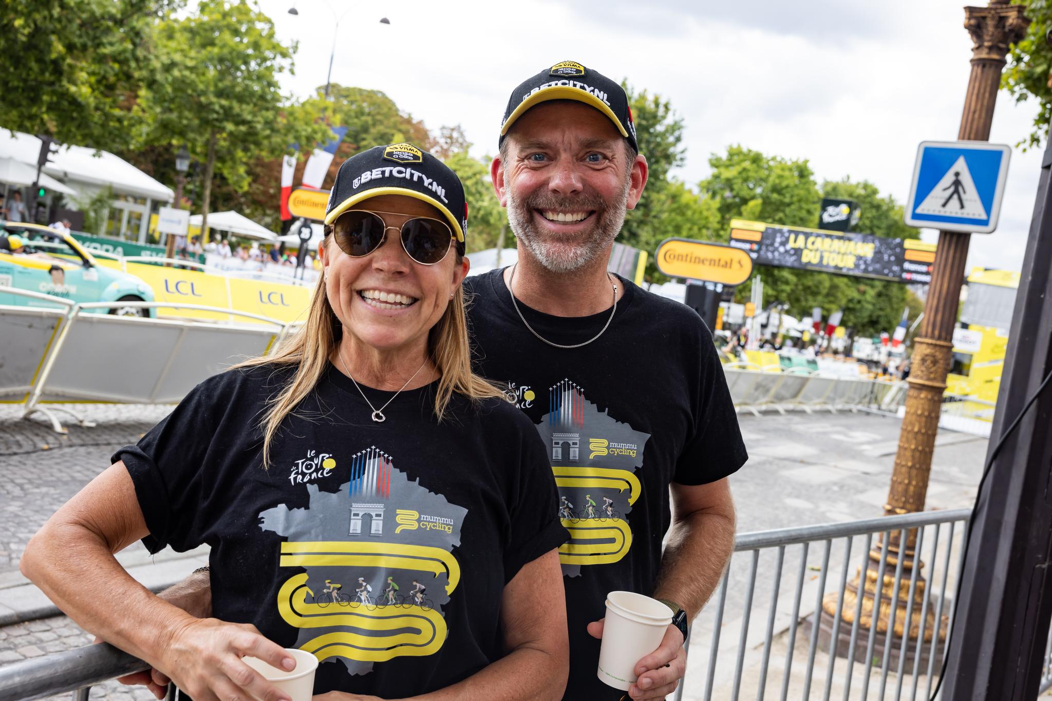 Mummu Cycling guests at Tour de France